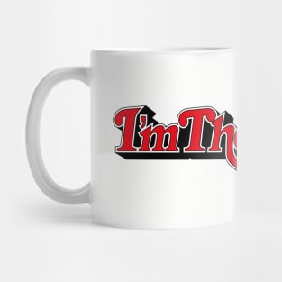 trust me i'm the doctor typograph Stones style Mug